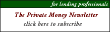 Subscribe to our Hard Money Lender Newsletter